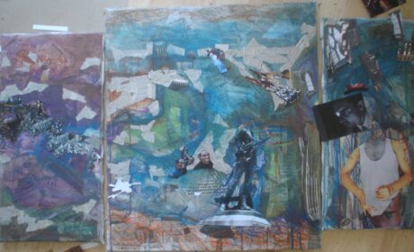 Roman Centurion Underpainting 2A
