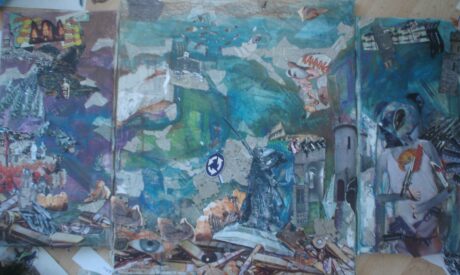 Roman Centurion's Panic Party Underpainting 3