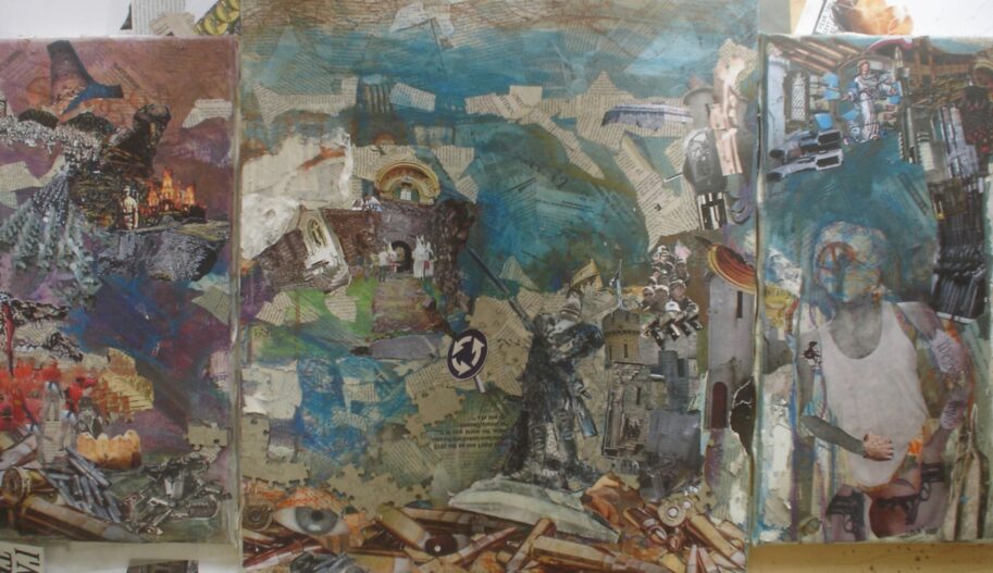 Roman Centurion’s Panic Party Underpainting 4
