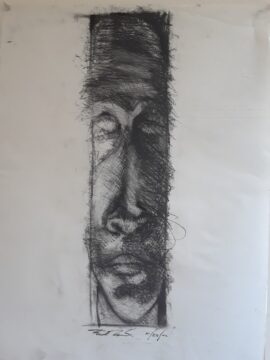 Self Portrait as Easter Island Sculpture