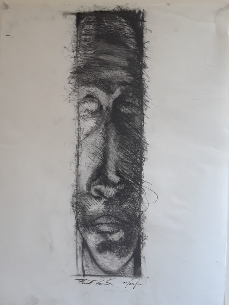 Self Portrait as Easter Island Sculpture